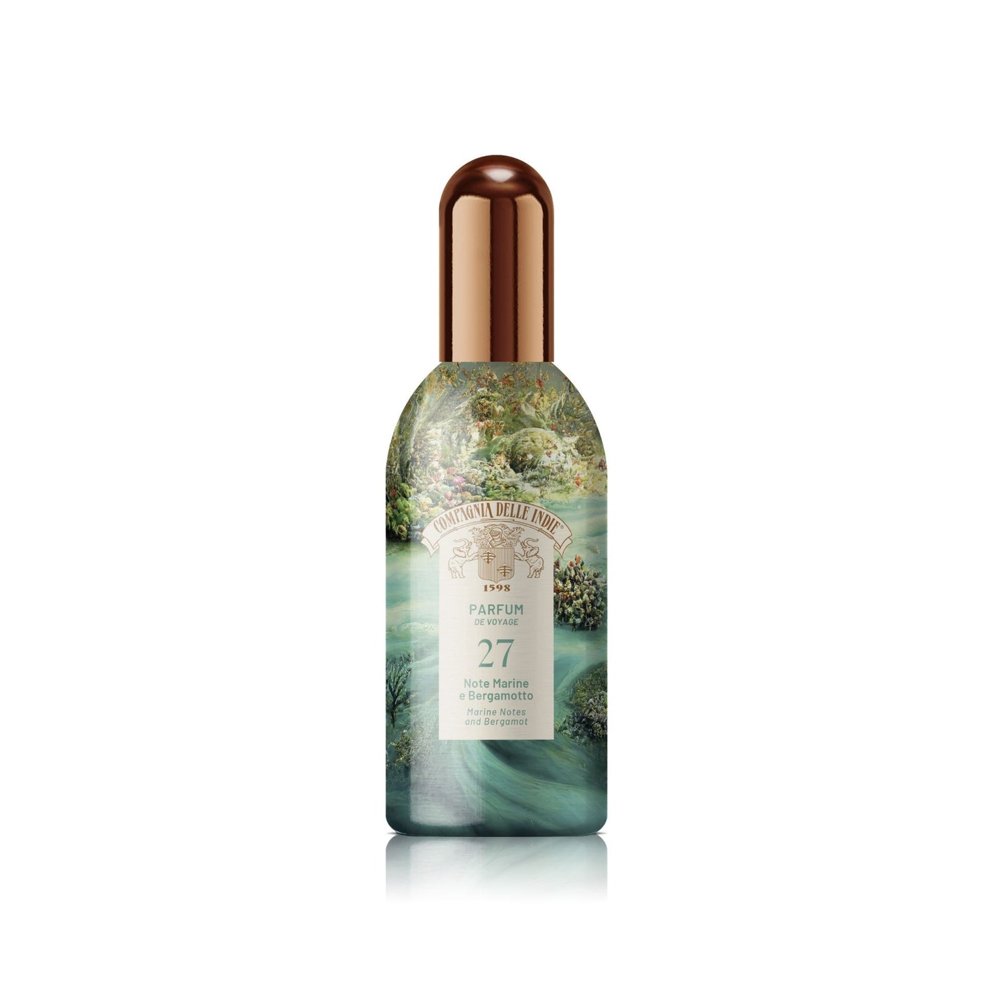 Compagnia Delle Indie Deo Profumo note marine e Bergamotto 100 ml. Spray