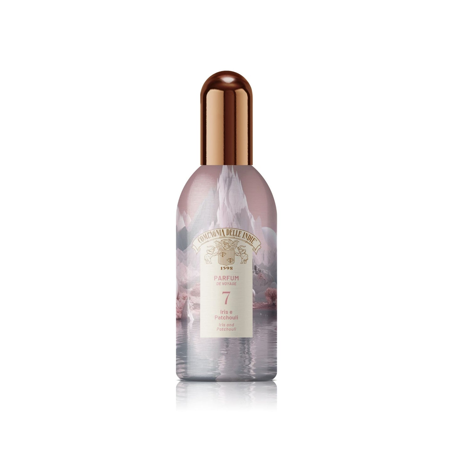 Compagnia Delle Indie Deo Profumo Iris e Patchouli 100 ml. Spray