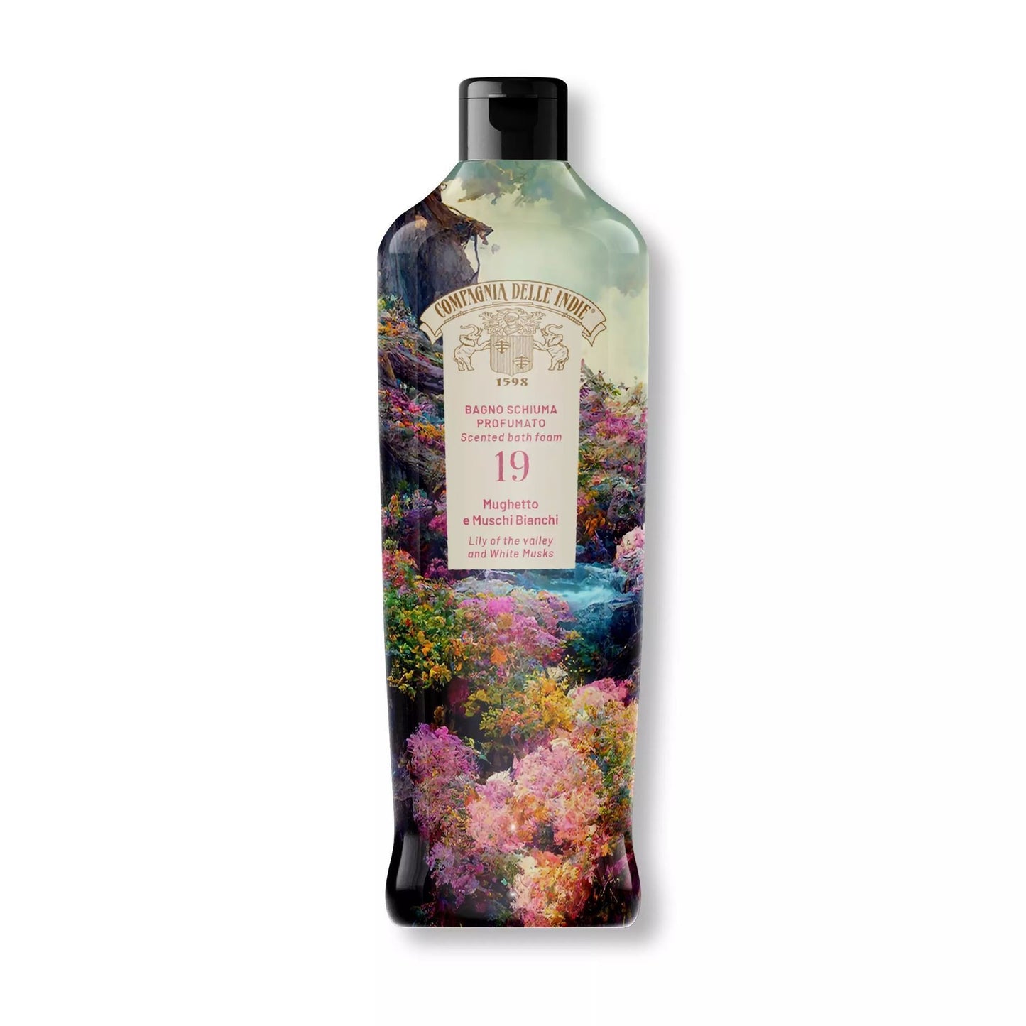 Compagnia Delle Indie Bagnoschiuma 500 ml. Mughetto e Muschi Bianchi N19