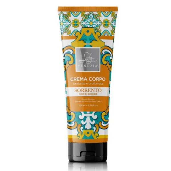 Crema Corpo Lady Venezia 200 ml. Idratante Sorrento Fiori di Arancio