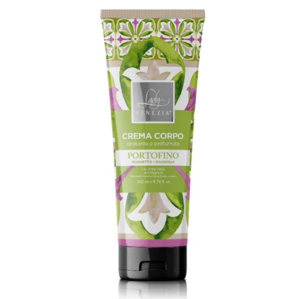Crema Corpo Lady Venezia 200 ml. Idratante Portofino Mughetto e Magnolia