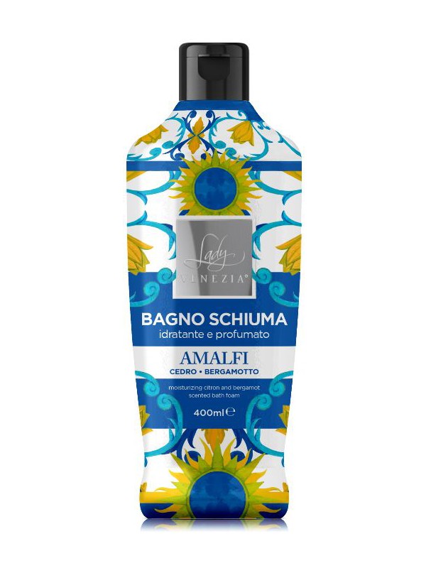 Lady Venezia Bagnoschiuma 400 ml. Idratante Amalfi Cedro e Bergamotto