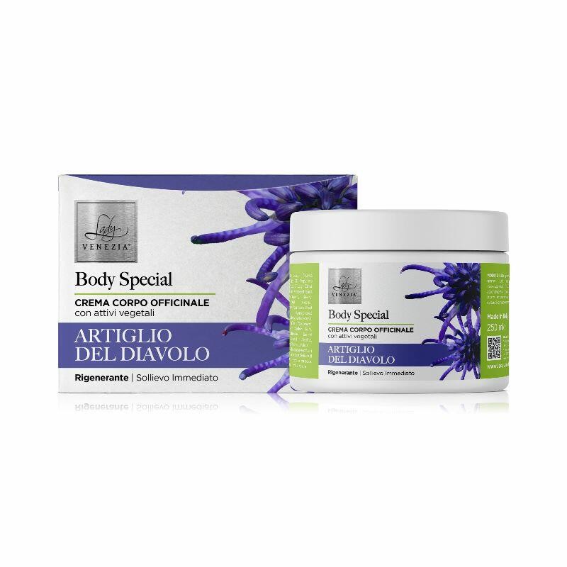 Crema Corpo Officinale Lady Venezia 250 ml. Artiglio del Diavolo