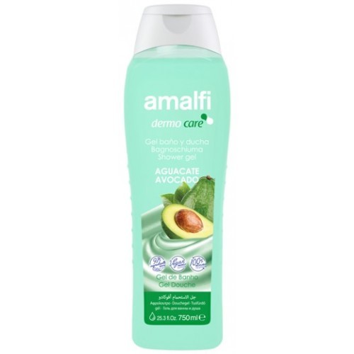 Amalfi Bagnoschiuma 750 ml. Dermo Care Olio di Avocado