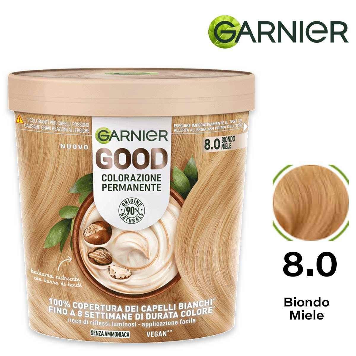 Garnier Good Colorazione Permanente n. 8.0 Biondo Miele
