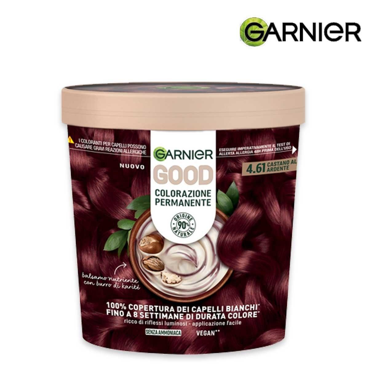 Garnier Good Colorazione Permanente n. 4.61 Castano Alba Ardente