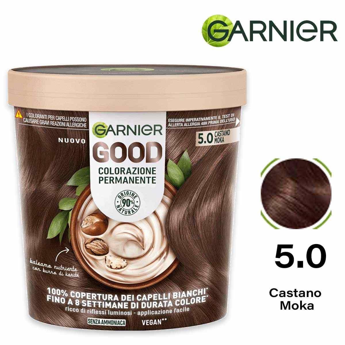 Garnier Good Colorazione Permanente n. 5.0 Castano Moka