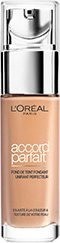 L'Oreal Paris Accord Parfait Fondotinta Fluido 3D3W Beige Dore'