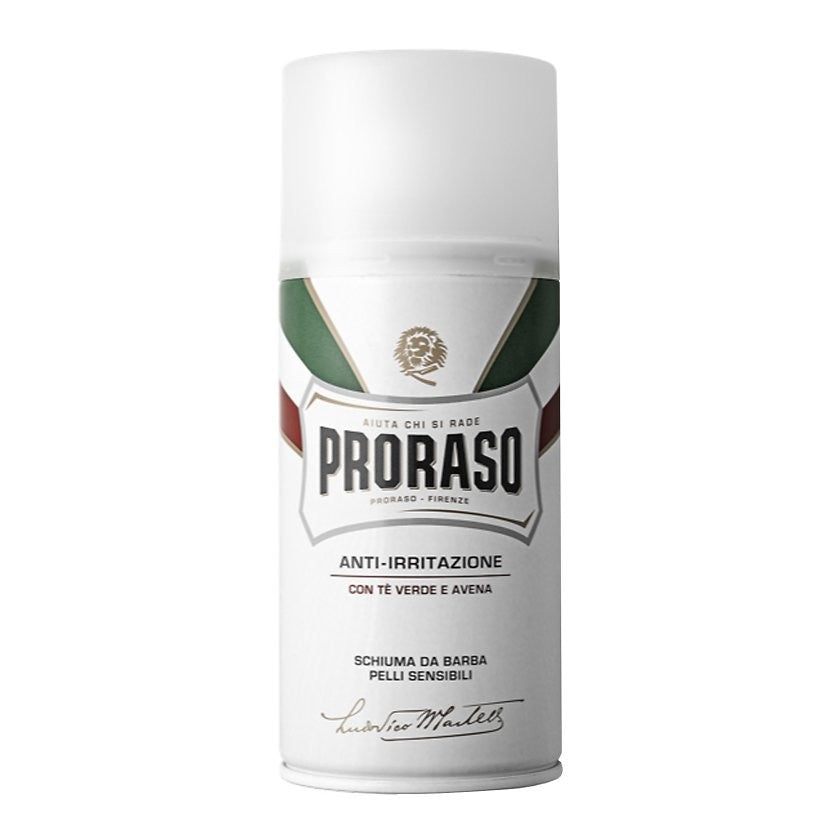 PRORASO Schiuma da Barba Ant.Irritazioni The Verde 300 ml.