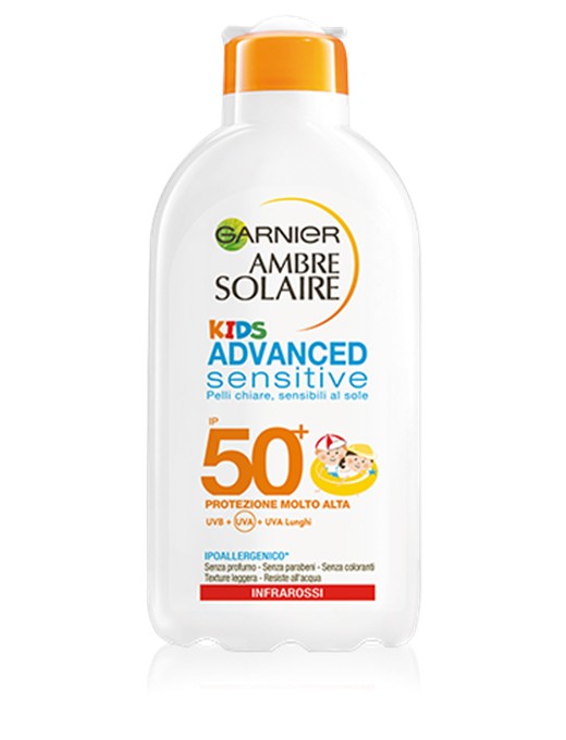 GARNIER AMBRE SOLAIRE BAMBINI FP.50 LATTE PROTETTIVO 200 ML