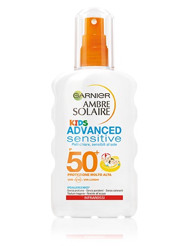 GARNIER AMBRE SOLAIRE BAMBINI FP.50 SPRAY PROTETTIVO 200 ML