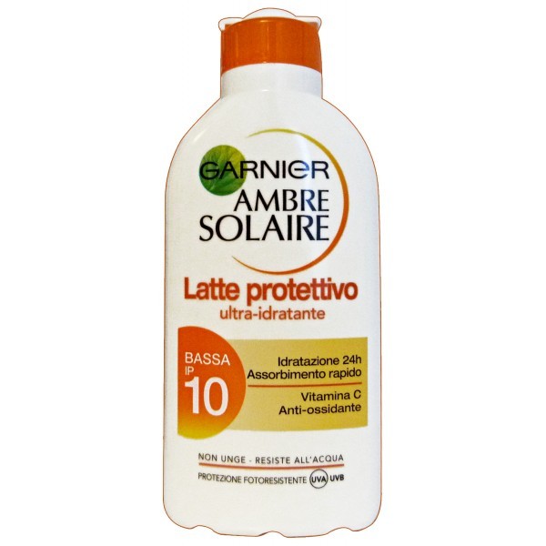 GARNIER AMBRE SOLAIRE LATTE FP.10 PROTETTIVO 200 ML