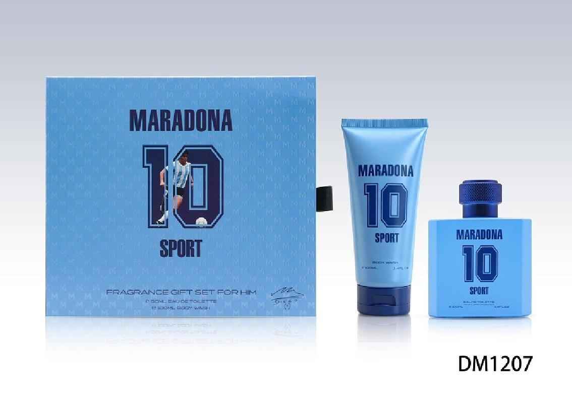 Diego Armando Maradona Cofanetto Edt. Azure 50 ml + Bsh.
