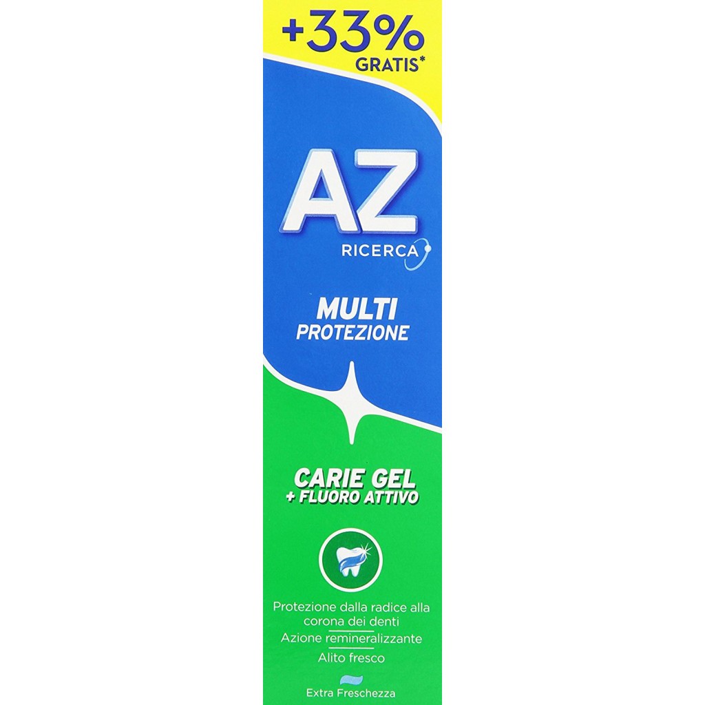 AZ Dentifricio Multi Protezione Famiglia Gel Carie 85 ml.