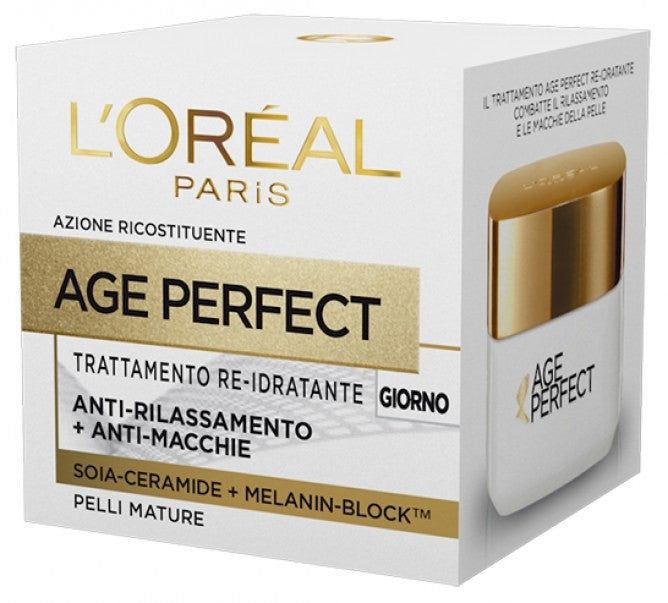L'Oreal AGE Perfect Trattamento RE-Idratante Giorno 50 ML.
