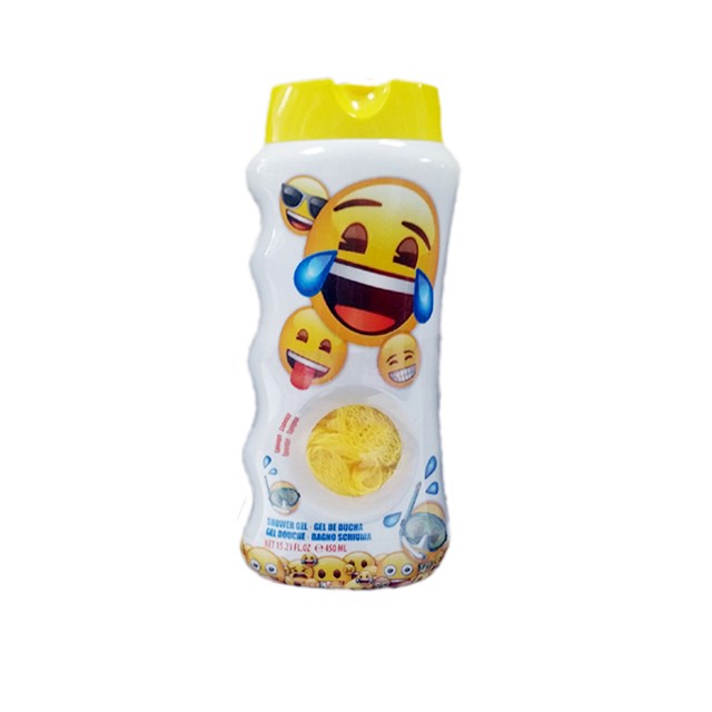 Emoji Bagnoschiuma 450 ml. & Spugna