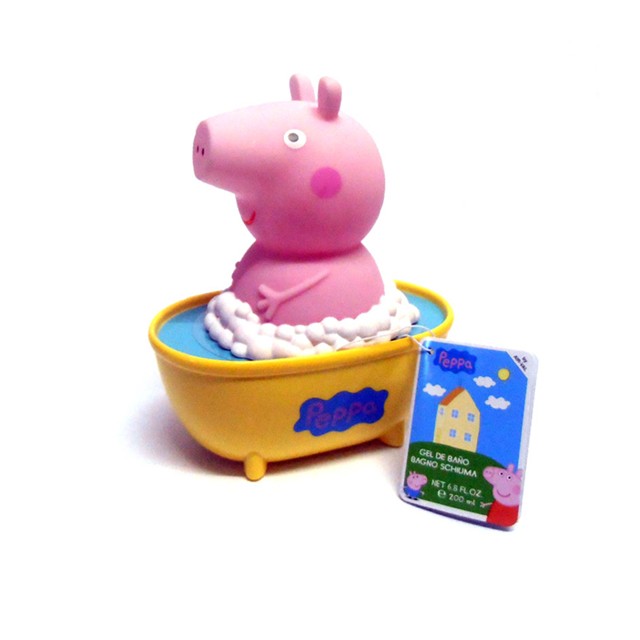 Peppa Pig Bagnoschiuma 3D per bambini Vasca 200 ml.