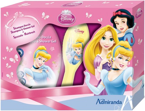 Cenerentola bagnoschiuma 250 ml. & Spazzola Cofanetto