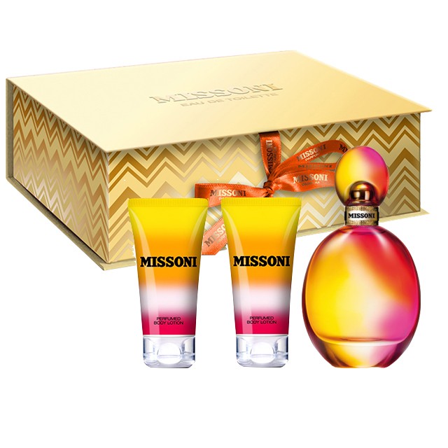 Missoni Donna edt. 50 ml. & L.C.100 ml. & bsh.100 ml. Cofanetto