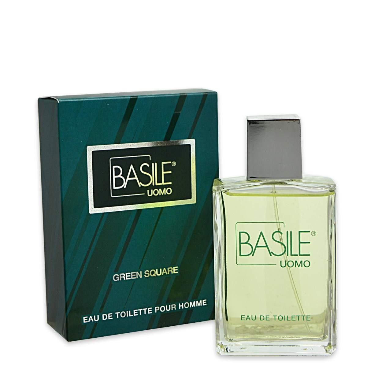 Basile Green Square Uomo eau de Toilette 100 ml. Spray