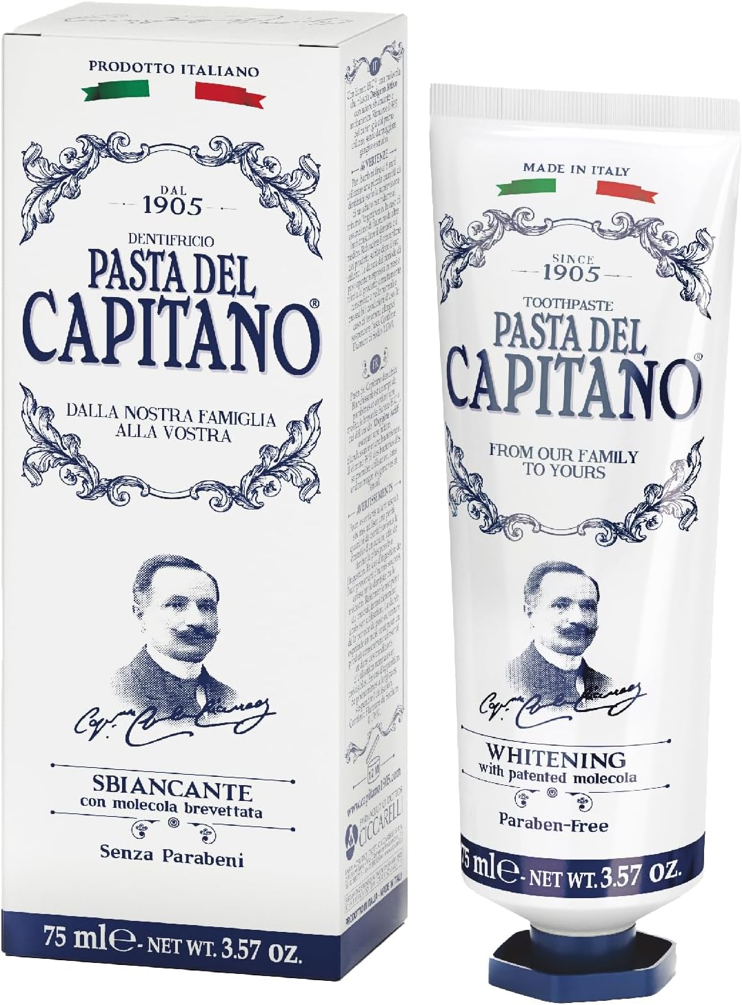 Pasta Del Capitano Dentifricio 1905 Whitening 75 ml.