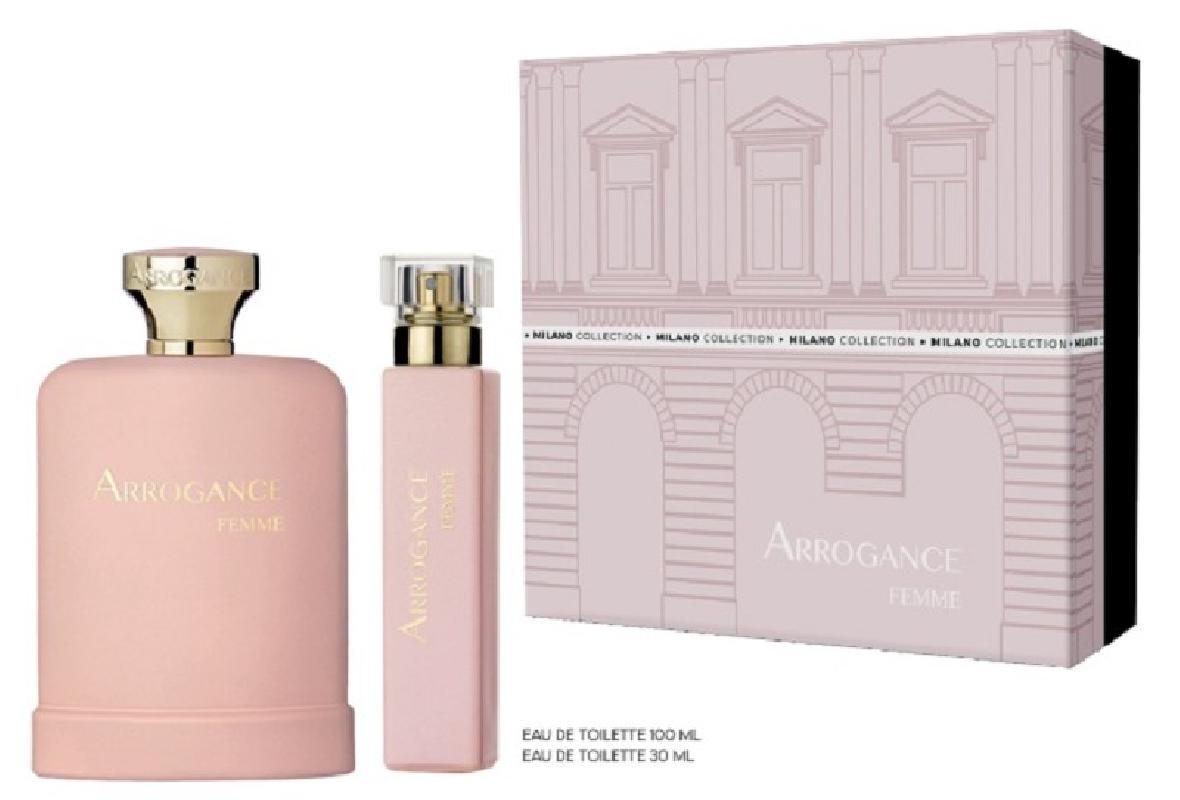 Arrogance Femme Cofanetto Edt 100 ml Spray + Edt 30 ml