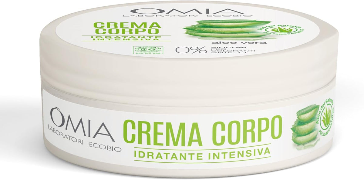 Omia Crema Corpo 150 ml. Aloe Vera Vaso