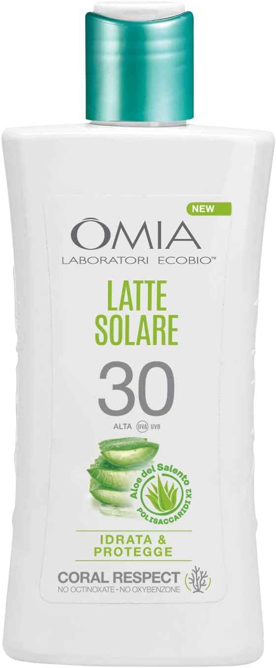 Omia Solare Latte con Aloe Vera Spf.30 crema 200 ml.