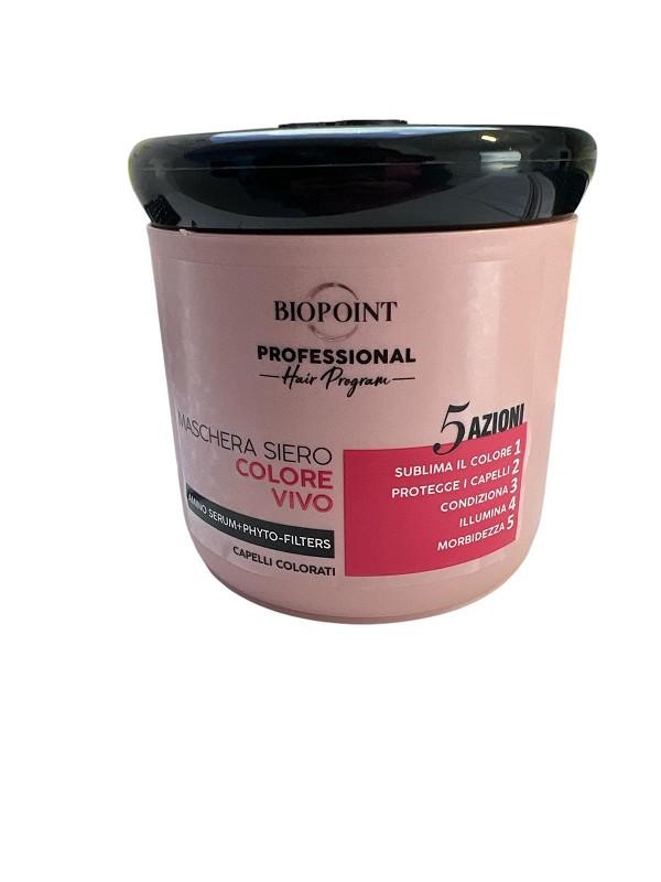 Biopoint Professional Maschera Siero Colore Vivo 400 ml.