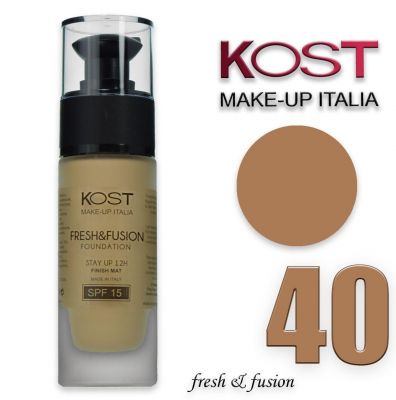 Kost Fondo Tinta Fresh&Fusion n.40 Make-Up Italiano