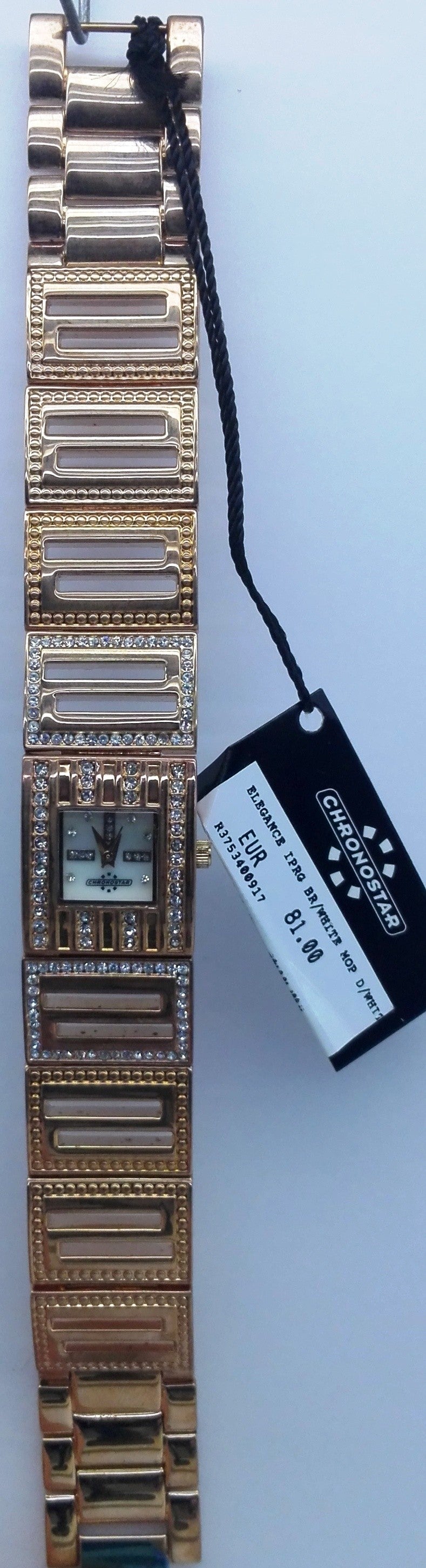 Cronostar Orologio R3753400917 Elegance Quadrante Madreperla Cinturino Oro