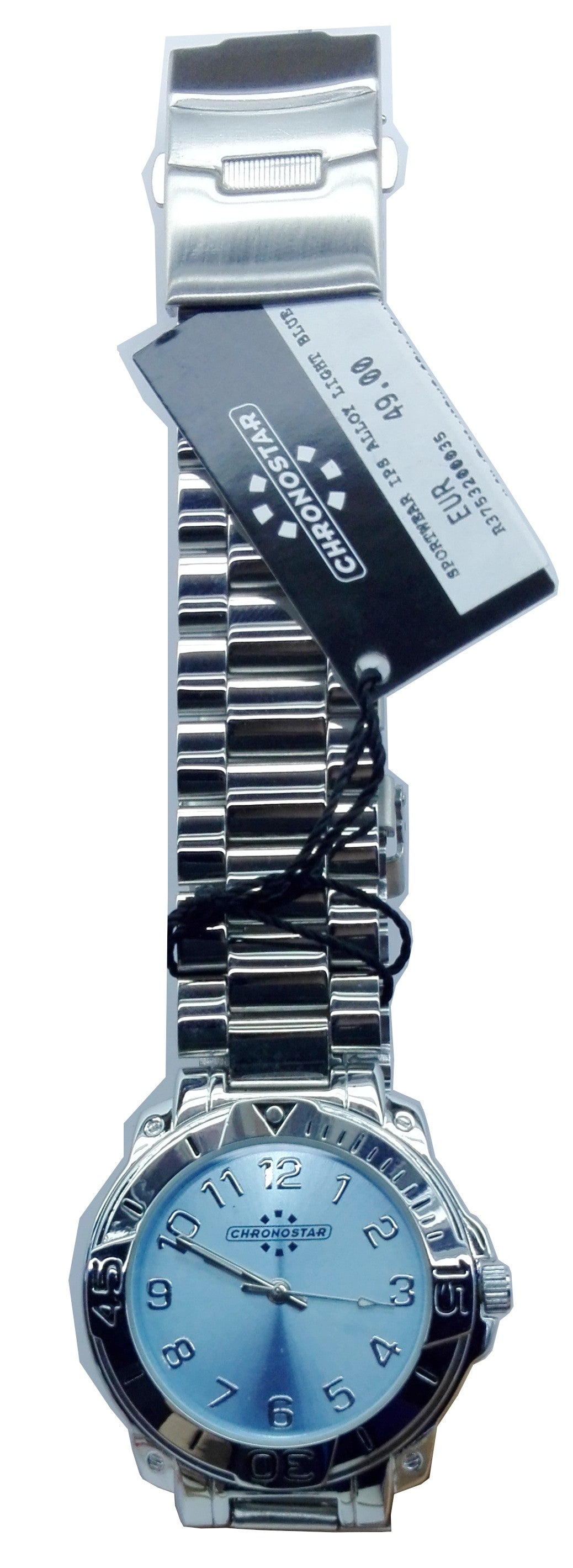 Cronostar Orologio R37532000355 Sportwear Quadrante azzurro Cinturino Acciaio