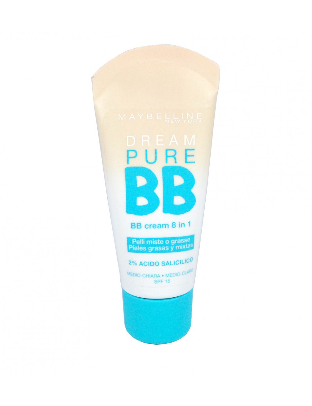 Maybelline Dream Pure BB Cream Medio Chiaro 8 in 1 30 ml