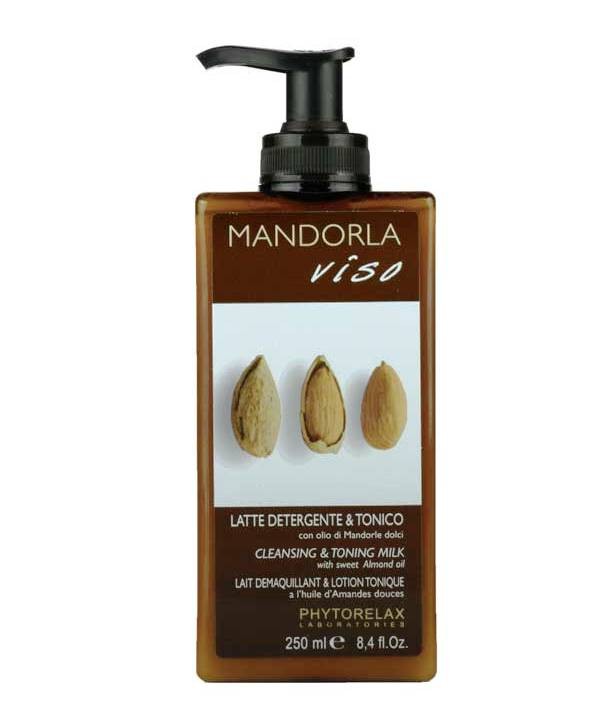 Phytorelax Latte Detergente e Tonico Viso Mandorla 250 ml