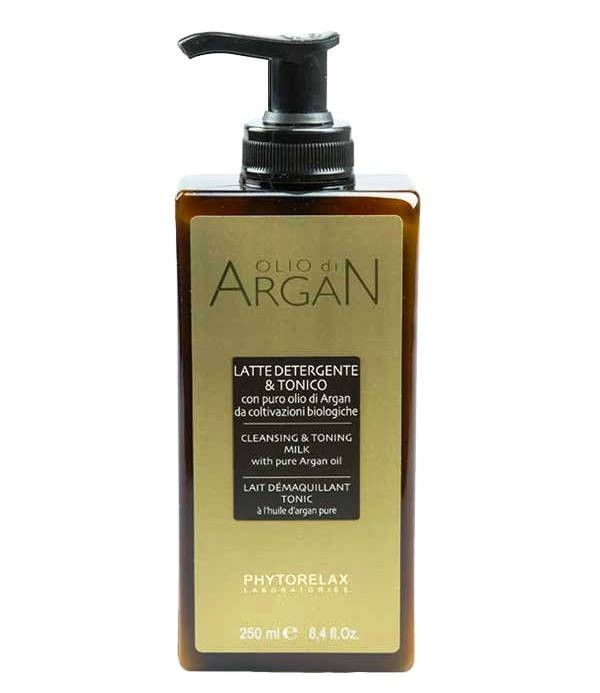 Phytorelax Latte Detergente e Tonico Olio di Argan 250 ml