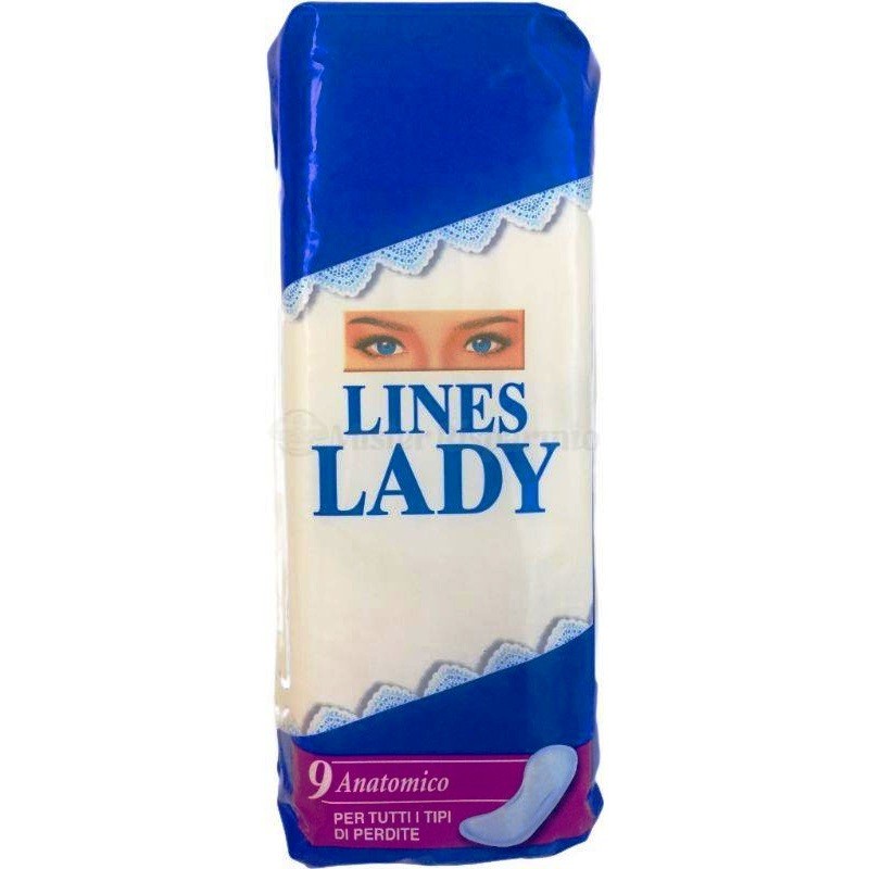 Lines Assorbenti Lady 10 Anatomico
