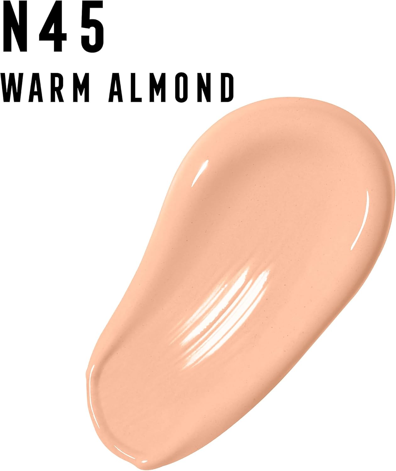 MAX FACTOR Fondo Tinta Face Finity Colore 45 Warm Almond