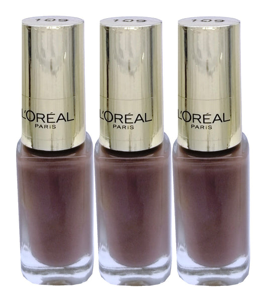 L'Oreal Color Riche Smalto Trio N°109 Cafe St Germain 5 ml. ( 3 pezzi )