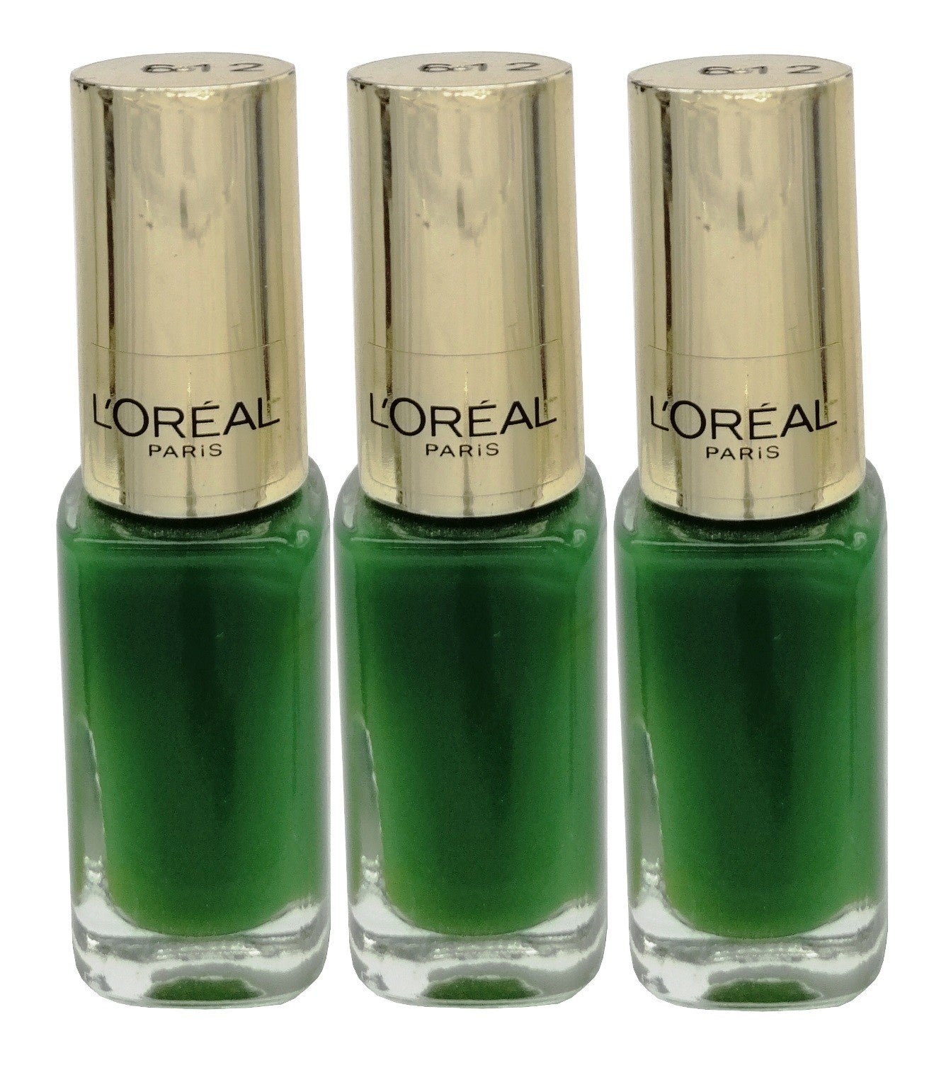 L'Oreal Color Riche Smalto Trio N°612 Green Couture 5 ml. ( 3 pezzi )