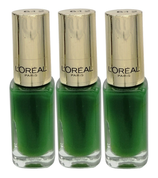 L'Oreal Color Riche Smalto Trio N°612 Green Couture 5 ml. ( 3 pezzi )