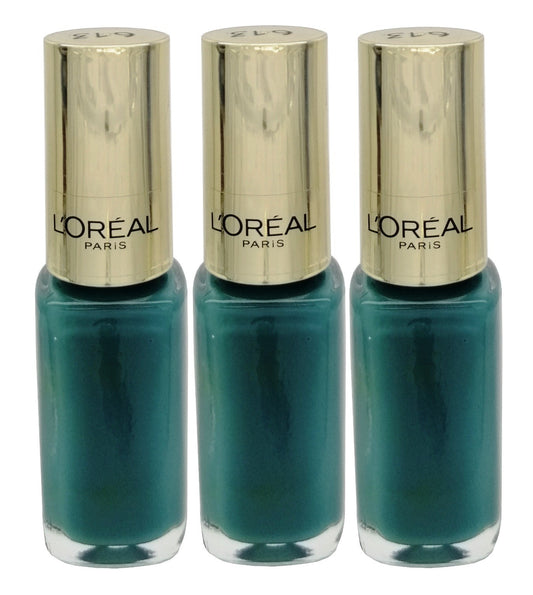 L'Oreal Color Riche Smalto Trio N°613 Blue Reef 5 ml. ( 3 pezzi )