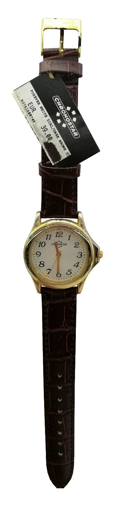 Cronostar Orologio R3751500745 Forever Quadrante Bianco Cinturino Marrone