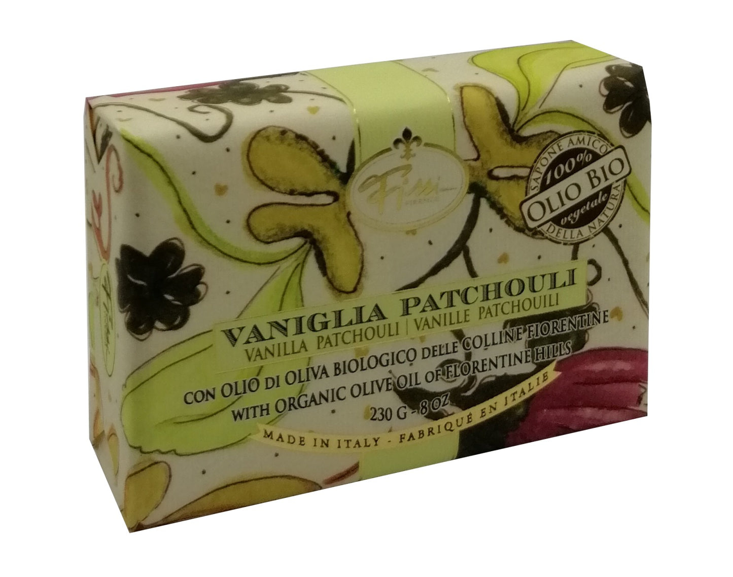 Mario Fissi Saponetta Vaniglia Patchouli  230 gr.