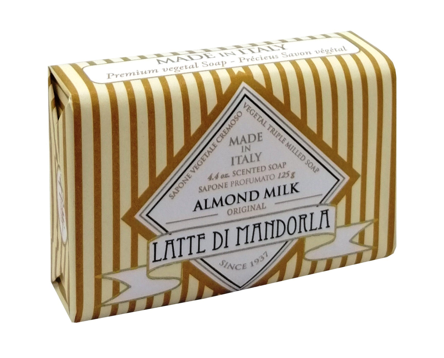 Mario Fissi Saponetta Latte di Mandorla  125 gr.