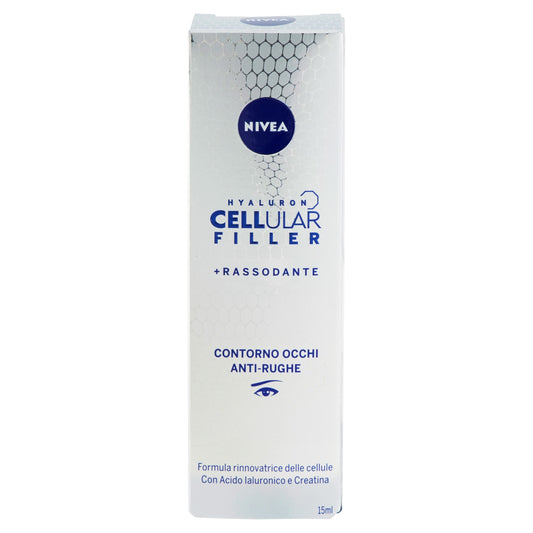 Nivea Hyaluron Cellular Filler + Rassodante Contorno Occhi Anti-Rughe 15 ml