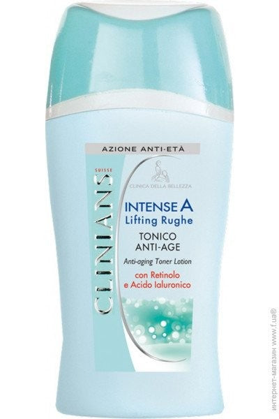 Clinians Intense Tonico A Retinol Acido ialuronico Intense A lifting rughe 200ml