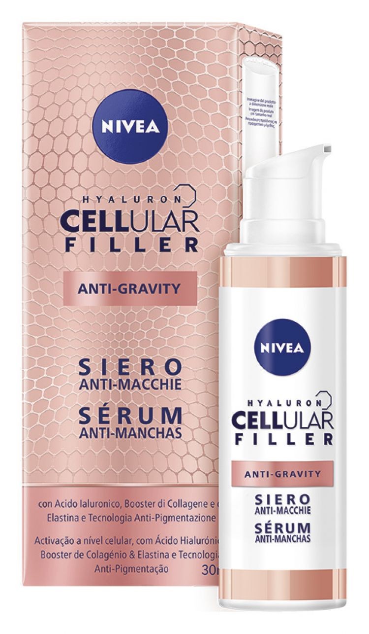Nivea Hyaluron Cellular Filler Anti-Gravità Siero Antimacchie Viso 30 ml
