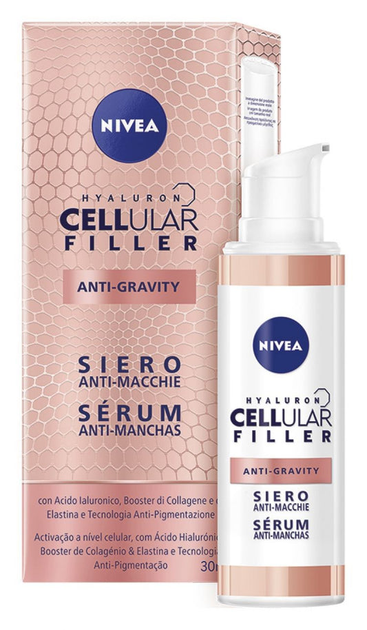 Nivea Hyaluron Cellular Filler Anti-Gravità Siero Antimacchie Viso 30 ml