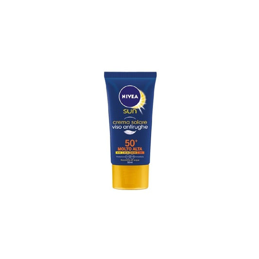 Nivea Sun crema solare viso antirughe spf 50+ molto alta 50 ml