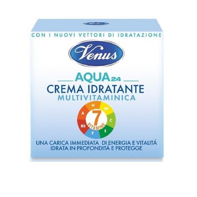 Venus Crema Aqua 24h. Idratante Multivitaminica 50 ml